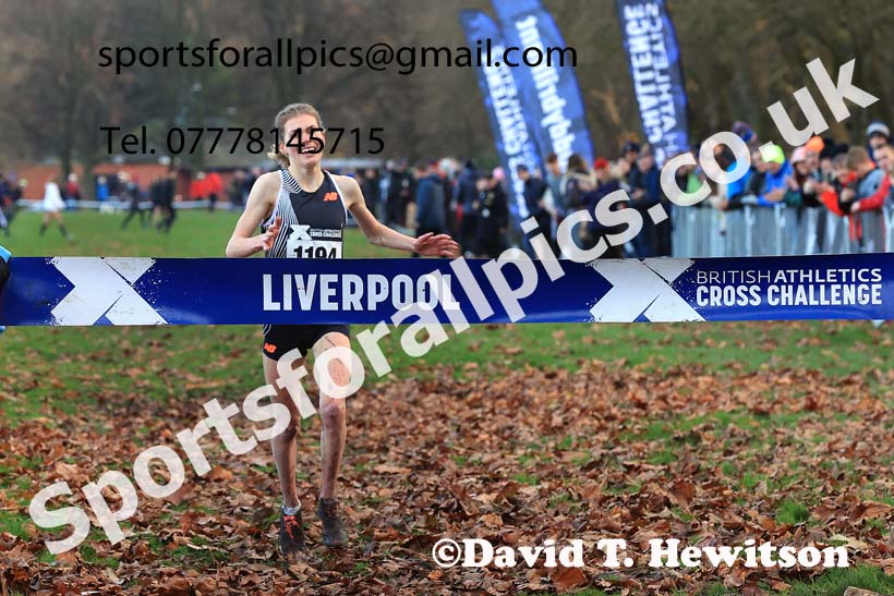 Senior Women and Under-23s, 2023 British Athletics Cross Challenge, Sefton Park, Liverpool. Photo: David T. Hewitson/Sports for All Pics